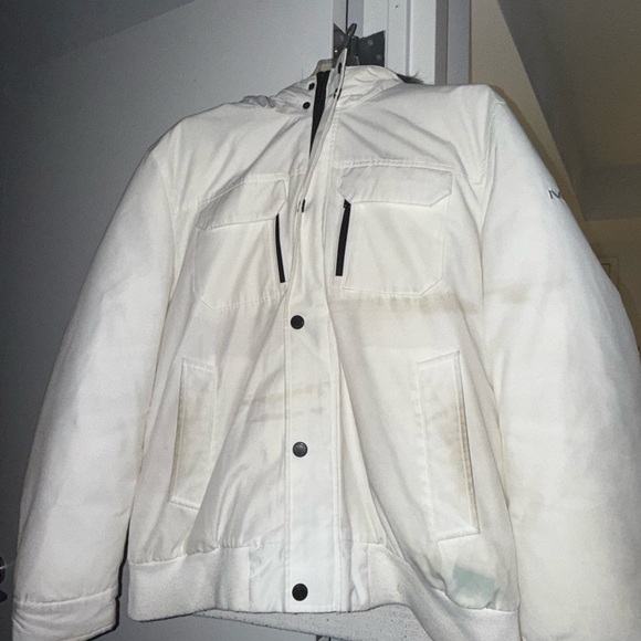 Michael Kors Men's White Puffer Jacket - Picture 1 of 4
